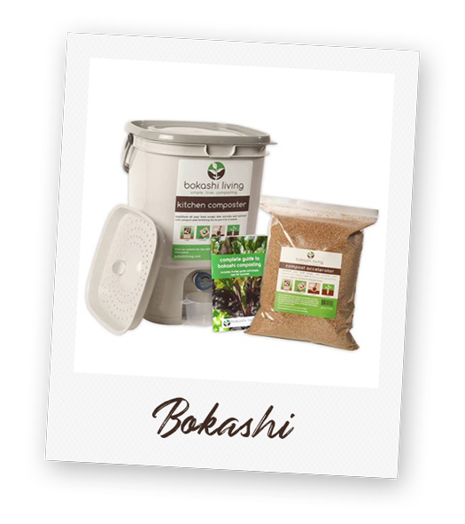 Bokashi compost bin.